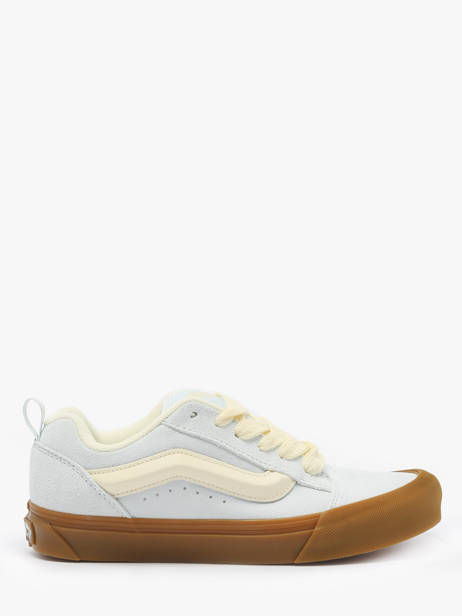 Sneakers Knu Skool En Cuir Vans Bleu accessoires D6Z887