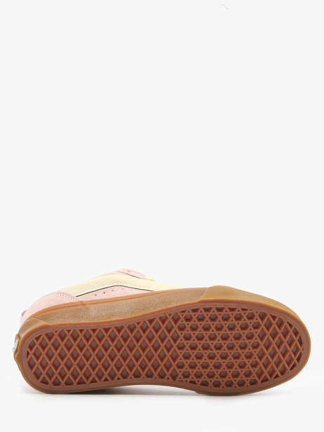 Sneakers Knu Skool En Cuir Vans Marron accessoires D6ZO3N vue secondaire 5