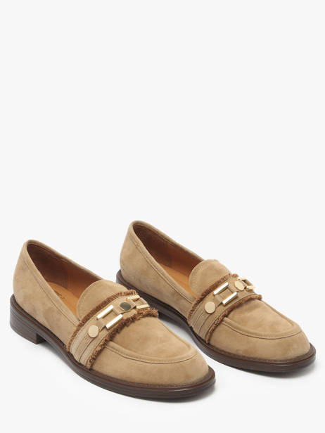 Mocassins Blush En Cuir Mam'zelle Marron accessoires CSIXM39 vue secondaire 2