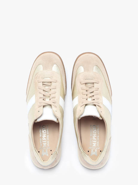Sneakers Witney En Cuir Mephisto Multicolore accessoires P5147341 vue secondaire 4