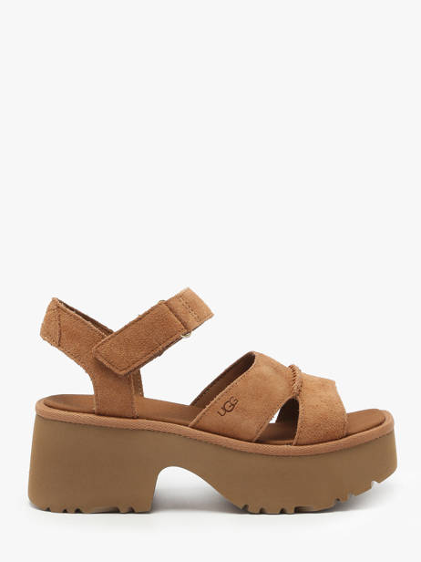 Sandales New Heights En Cuir Ugg Marron accessoires 1167475