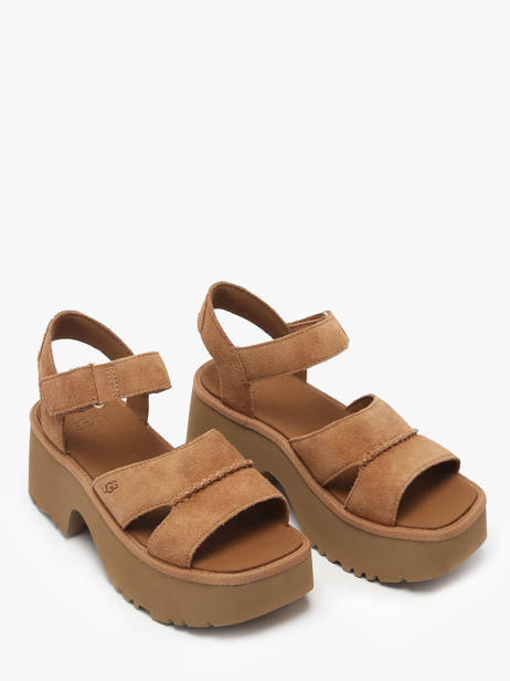 Sandales New Heights En Cuir Ugg Marron accessoires 1167475 vue secondaire 1
