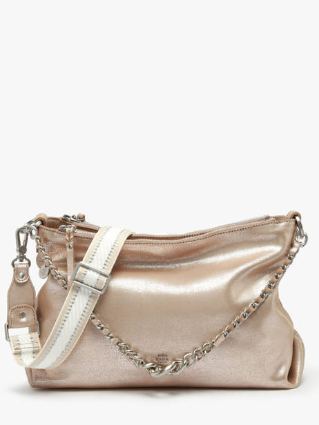 Sac Bandoulière Vintage Cuir Mila louise Beige vintage 3822RX