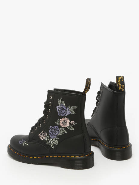 Boots 1460 Vonda En Cuir Dr martens Noir accessoires 40690001 vue secondaire 3