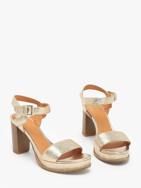 Sandales à Talon Jain En Cuir Mam'zelle Or accessoires CSG1H03 vue secondaire 1
