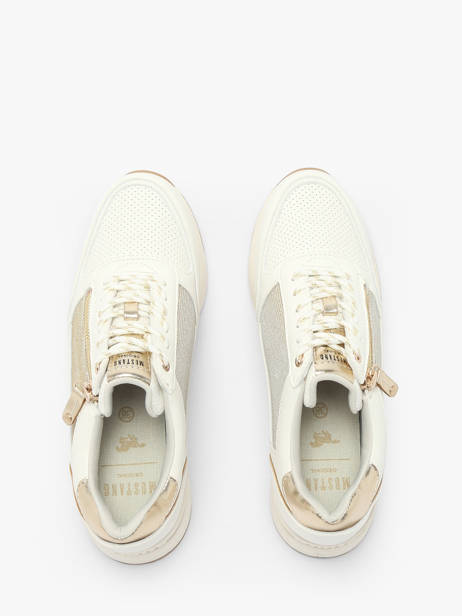 Sneakers Mustang Blanc accessoires 1358313 vue secondaire 4