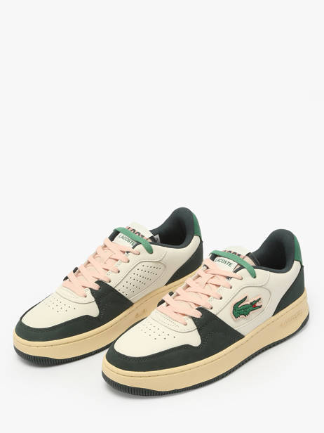 Sneakers L001 Set En Cuir Lacoste Blanc accessoires 9SFA0088 vue secondaire 2