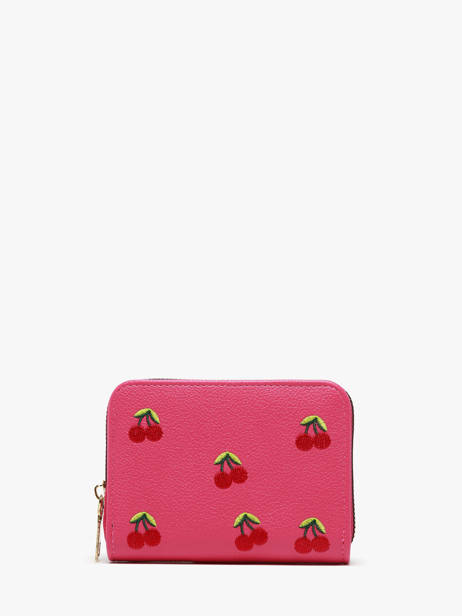 Porte-monnaie Miniprix Rouge safiano 78SM2686