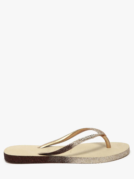 Tongs Havaianas Beige accessoires 4146093F vue secondaire 1
