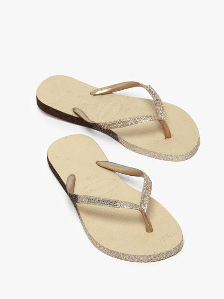 Tongs Havaianas Beige accessoires 4146093F vue secondaire 2