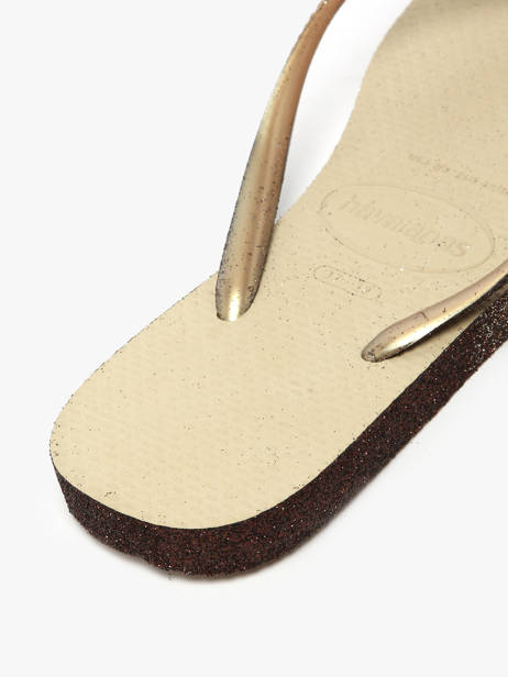 Tongs Havaianas Beige accessoires 4146093F vue secondaire 3