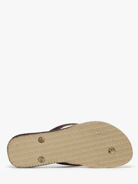Tongs Havaianas Beige accessoires 4146093F vue secondaire 4