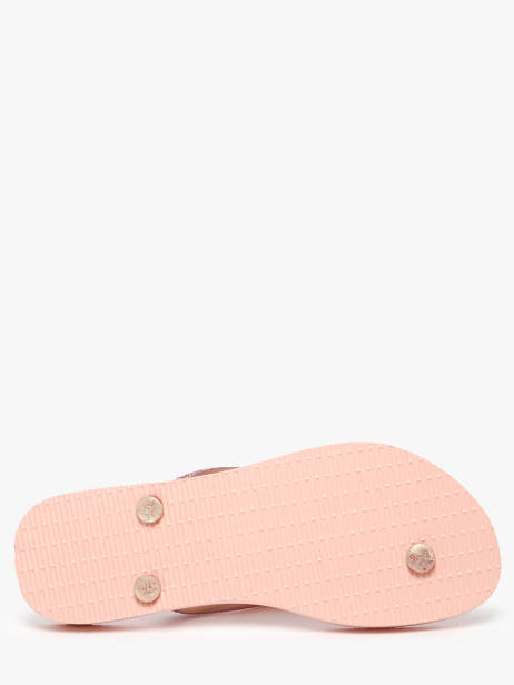 Tongs Slim Glitter Ii Havaianas Rose accessoires 4146975F vue secondaire 4