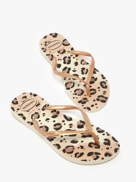 Tongs Havaianas Beige accessoires 4103352F vue secondaire 2