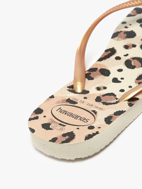 Tongs Havaianas Beige accessoires 4103352F vue secondaire 3