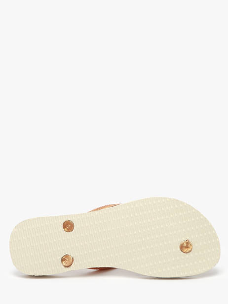 Tongs Havaianas Beige accessoires 4103352F vue secondaire 4