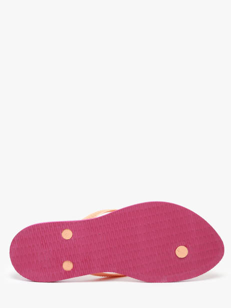 Tongs Havaianas Rose accessoires 4149584F vue secondaire 4