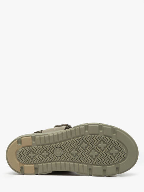Sandales Greyfield En Cuir Timberland Vert accessoires 61MGEO31 vue secondaire 4