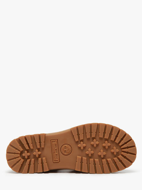 Sandales Clairemont Way En Cuir Timberland Or accessoires 2Q1PN751 vue secondaire 4