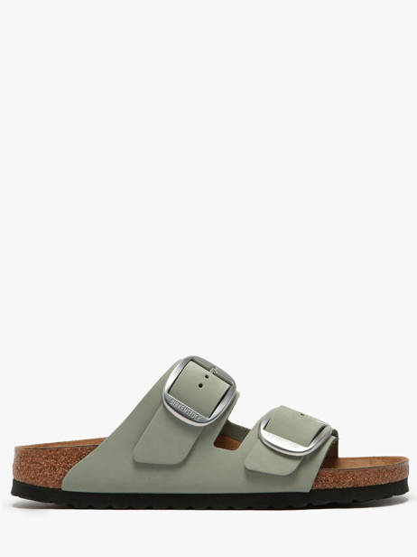 Mules Arizona Big Buckle Birkenstock Vert accessoires 1029311