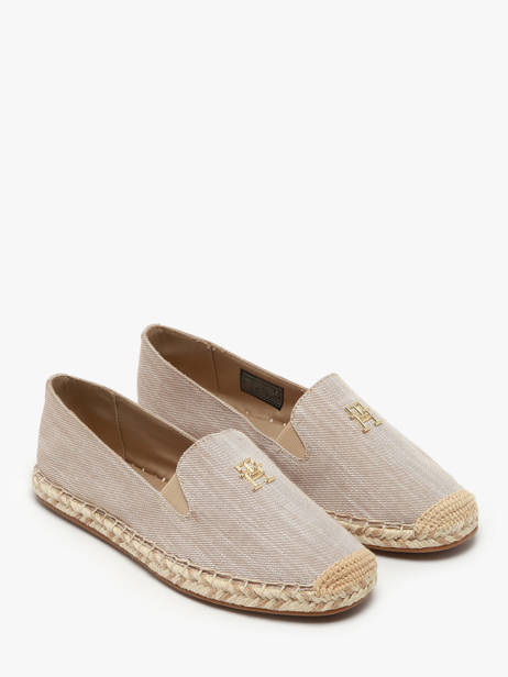 Espadrilles Tommy hilfiger Beige accessoires 8539ACC vue secondaire 2