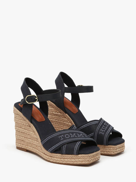 Sandales Tommy hilfiger Bleu accessoires 8668DW6 vue secondaire 1