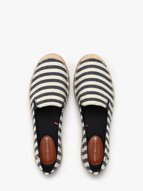 Espadrilles Tommy hilfiger Bleu accessoires 86530GZ vue secondaire 4