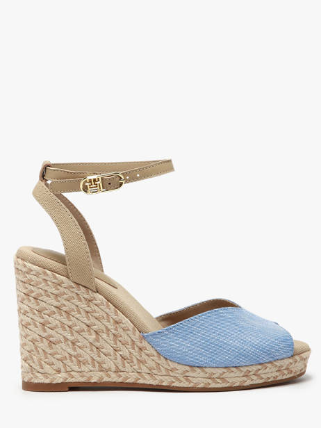 Sandales Tommy hilfiger Bleu accessoires 8588C30