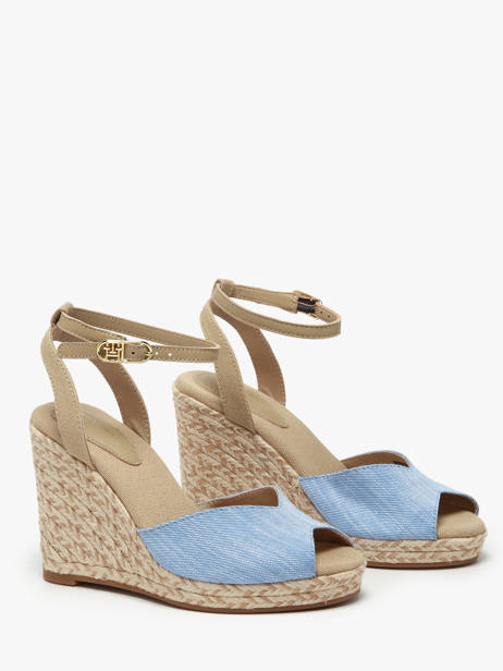 Sandales Tommy hilfiger Bleu accessoires 8588C30 vue secondaire 1