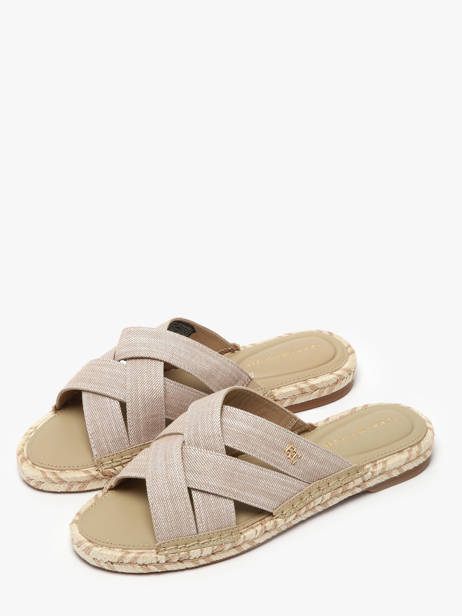 Mules Tommy hilfiger Beige accessoires 8501ACC vue secondaire 1