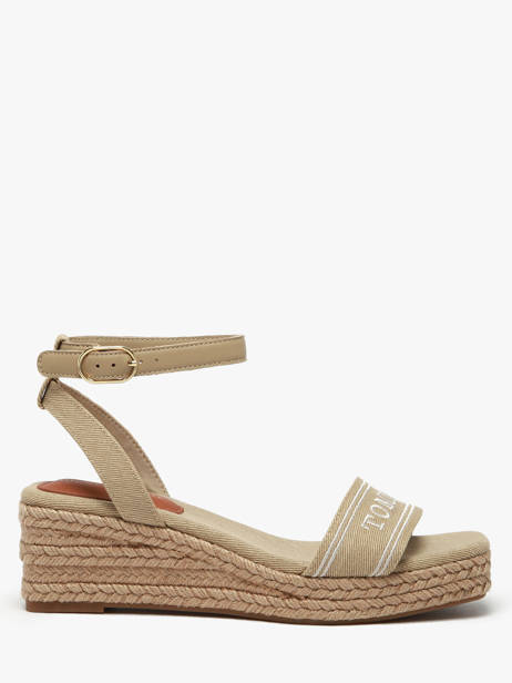Sandales Tommy hilfiger Beige accessoires 8805ACC