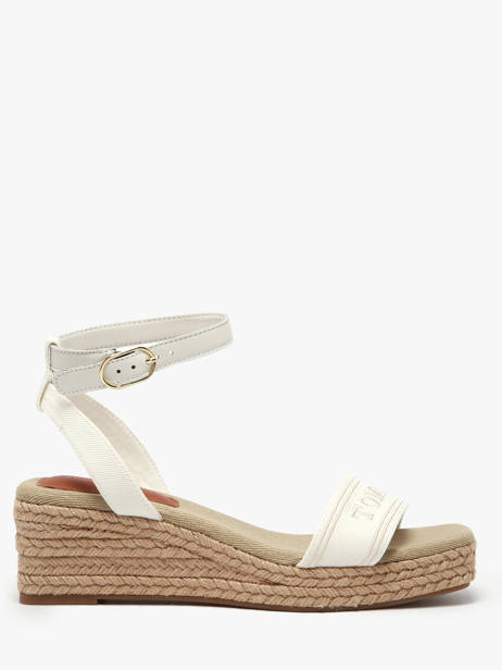 Sandales Tommy hilfiger Blanc accessoires 8805YBL