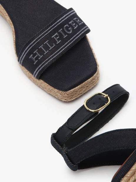 Sandales Tommy hilfiger Bleu accessoires 8805DW6 vue secondaire 2
