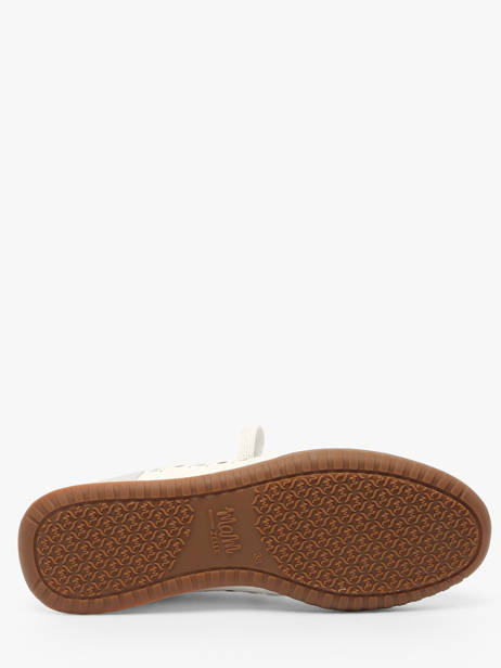 Sneakers Dinus En Cuir Mam'zelle Blanc accessoires CSGLO26 vue secondaire 5