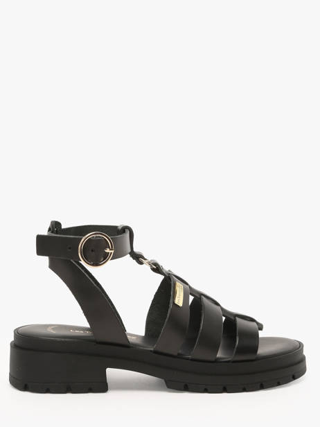 Sandales Tobo En Cuir Les tropeziennes Noir accessoires TOBO