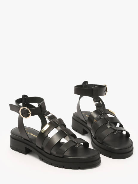 Sandales Tobo En Cuir Les tropeziennes Noir accessoires TOBO vue secondaire 1