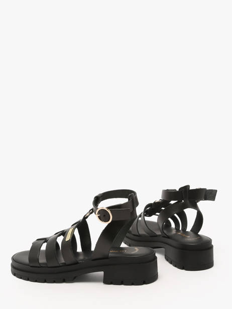 Sandales Tobo En Cuir Les tropeziennes Noir accessoires TOBO vue secondaire 2