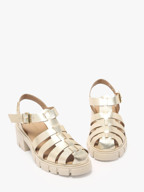Sandales Bayla En Cuir Les tropeziennes Or accessoires BAYLA vue secondaire 1