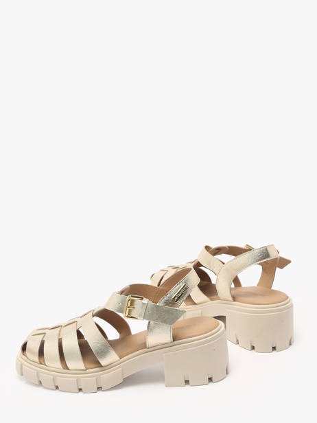 Sandales Bayla En Cuir Les tropeziennes Or accessoires BAYLA vue secondaire 2