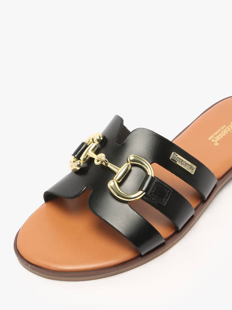 Mules Hamia En Cuir Les tropeziennes Noir accessoires HAMIA vue secondaire 2