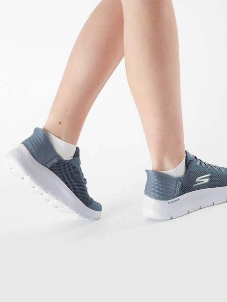 Sneakers Slip-ins Skechers Bleu accessoires 124836 vue secondaire 1