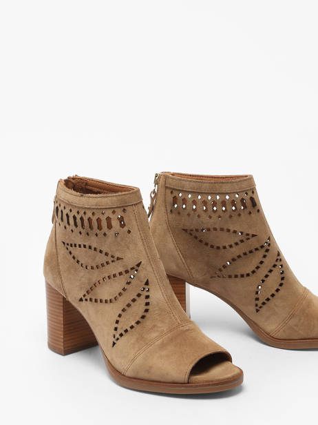 Bottines à Talon Liset En Cuir Alpe Marron accessoires 50941101 vue secondaire 2