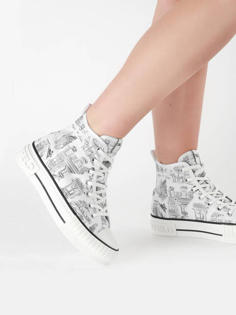 Sneakers Kampus Max Jorge Karl lagerfeld Blanc accessoires KL60455 vue secondaire 1