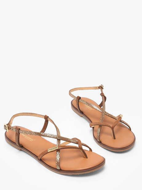 Nu-pieds Monagum En Cuir Les tropeziennes Marron accessoires MONAGUM vue secondaire 1