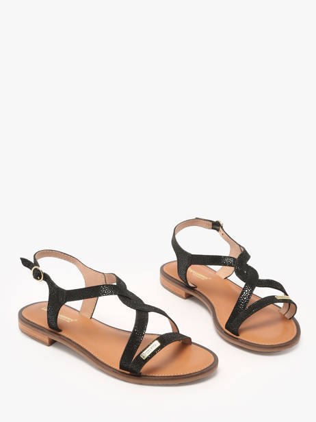 Nu-pieds Hastral En Cuir Les tropeziennes Noir accessoires HASTRAL vue secondaire 1