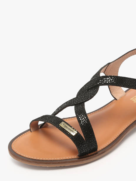 Nu-pieds Hastral En Cuir Les tropeziennes Noir accessoires HASTRAL vue secondaire 2