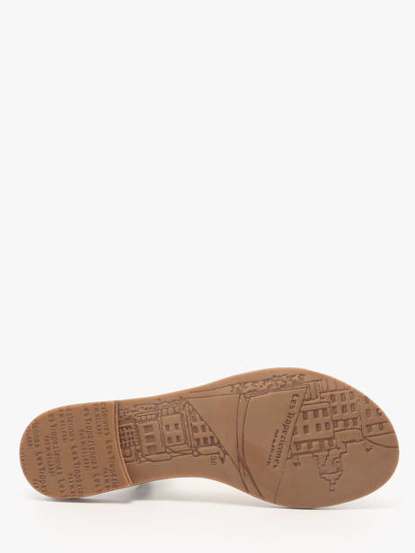 Nu-pieds Hastral En Cuir Les tropeziennes Noir accessoires HASTRAL vue secondaire 4