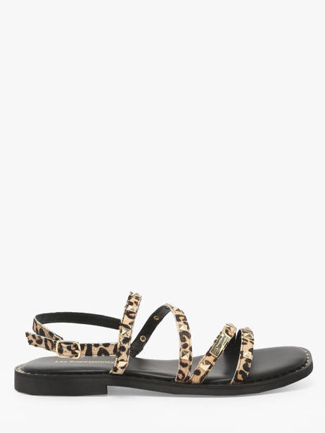 Sandales Corabel Leo En Cuir Les tropeziennes Or accessoires CORABEL