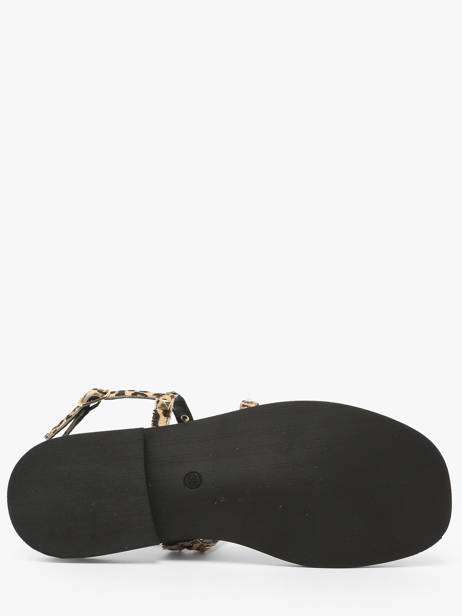 Sandales Corabel Leo En Cuir Les tropeziennes Or accessoires CORABEL vue secondaire 4