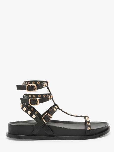 Sandales Choudali En Cuir Les tropeziennes Noir accessoires CHOUDALI